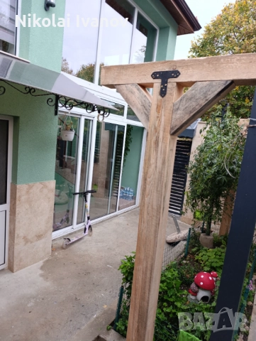 Продавам 2бр дървени конзоли за Навес ,Простир ,Кладенци, снимка 3 - Градински мебели, декорация  - 52171839