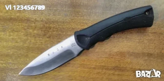 Ловен нож БЪК (BUCK 679 ) стомана 420 НС,размери 104х220 мм, снимка 4 - Ножове - 52265604