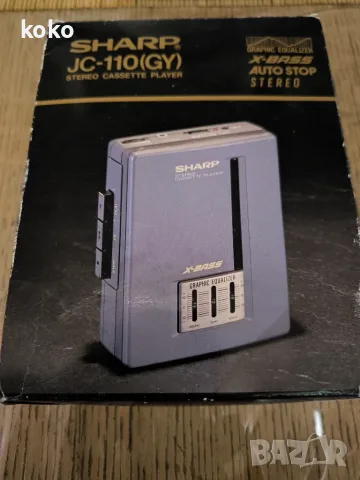 Уолкмен Walkman Sony и Sharp, снимка 11 - Радиокасетофони, транзистори - 55972593