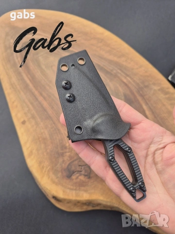 Компактен тактически нож FOX Aka Elmax,фултанг с кания Kydex, снимка 10 - Ножове - 53377127