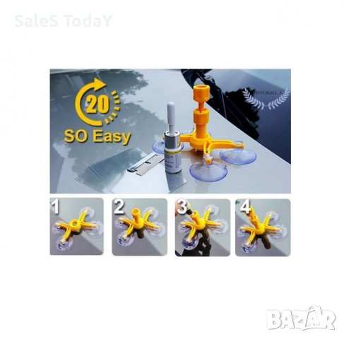 Лепило за стъкло, Комплект за поправка на автостъкла, лепило за спукано стъкло, снимка 3 - Аксесоари и консумативи - 40092504