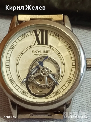 Фешън модел дамски часовник SKULINE AUTOMATIC стилен дизайн 51440, снимка 9 - Дамски - 52375578