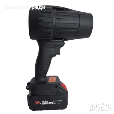 Универсален Мощен Пистолет - Духалка 36V с две батерии мощна духалка за Листа, Кола, Барбекю и др, снимка 4 - Други инструменти - 52411808