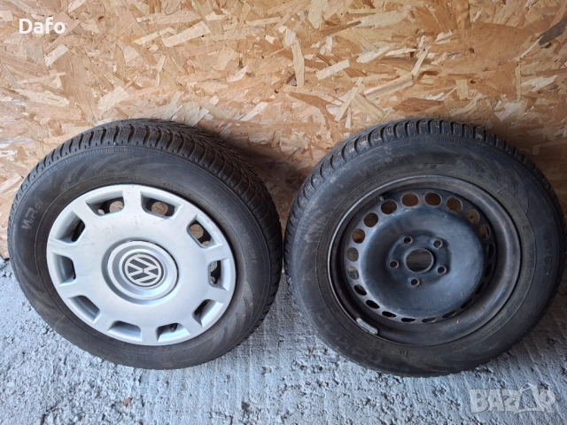 Зимни гуми с джанти 195 × 65 ×15, снимка 4 - Гуми и джанти - 52516333