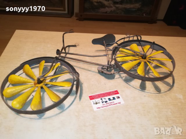 OLD BIKE-МЕТАЛНО КОЛЕЛО ВНОС ГЕРМАНИЯ 1809212053, снимка 5 - Антикварни и старинни предмети - 34177117