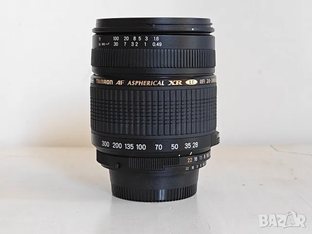 Обектив Tamron AF 28-300mm f/3.5-6.3 XR LD Aspherical (IF) Macro (А06) за Nikon F байонет, снимка 5 - Обективи и филтри - 55811495