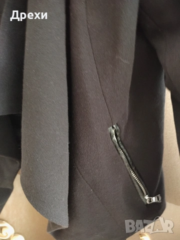 Дамско черно сако на H&M, снимка 2 - Сака - 53781820