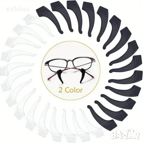 Нехлъзгащи се наушници за очила 6бр., снимка 4 - Други - 49740937