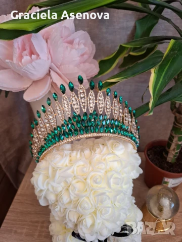 Сватбени Корони- Тиари , снимка 8 - Аксесоари за коса - 51185121