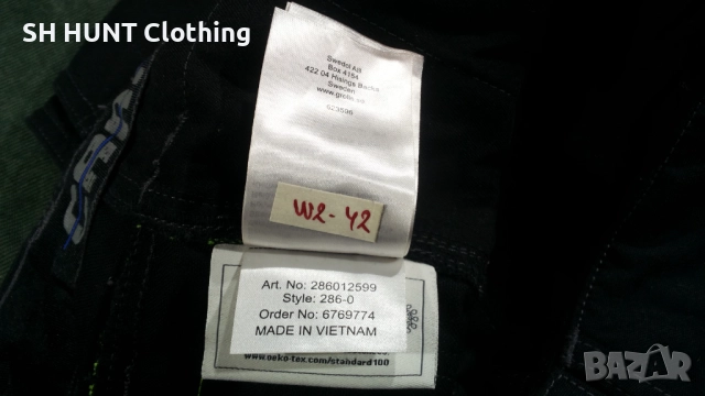 Bjornklader 286 WOrk Wear Trouser размер 52 / L работен панталон W2-42, снимка 17 - Панталони - 52002173