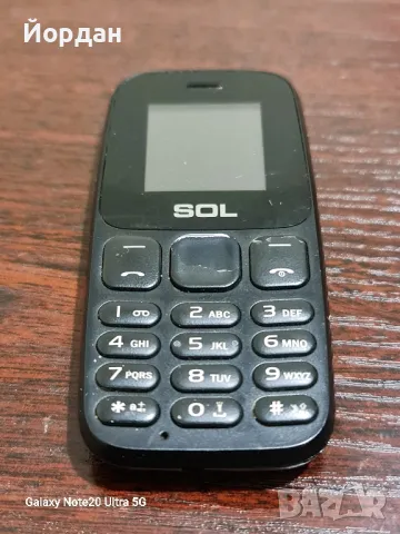малак телефон с копчета SOL, снимка 1