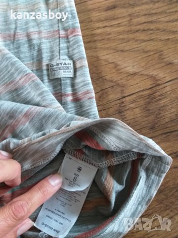 g-star felor reg stripe pkt r t - страхотна мъжка тениска, снимка 7 - Тениски - 41324619