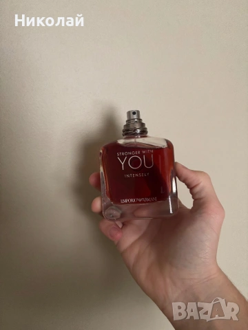  парфюм stronger with you intensely, снимка 4 - Мъжки парфюми - 53120557