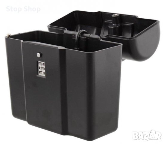 Сейф със секретна ключалка - Сейф - Преносим - Черен