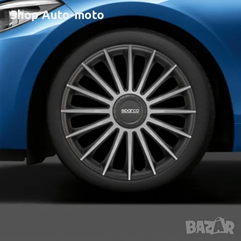 Тасове за джанти Automat, 15”, SPC1593BKSV, 4бр., снимка 2 - Аксесоари и консумативи - 49732276