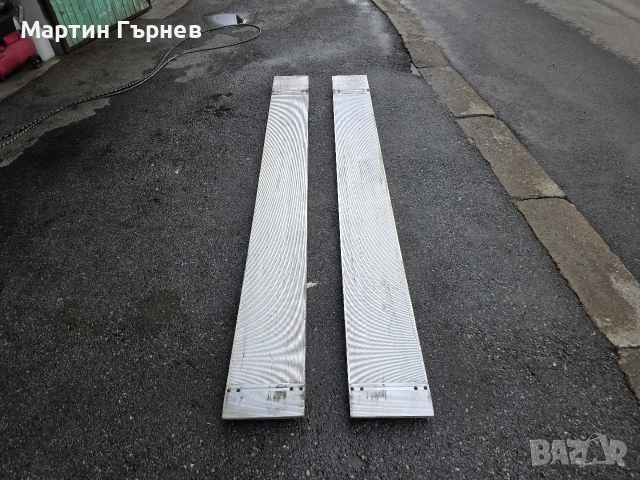 ! ! ! АЛУМИНИЕВИ ОРИГИНАЛНИ ПЪТЕКИ ЗА ПЛАТФОРМА ИЛИ ЗА ПЪТНА ПОМОЩ ! ! !, снимка 4 - Пътна помощ - 53861075