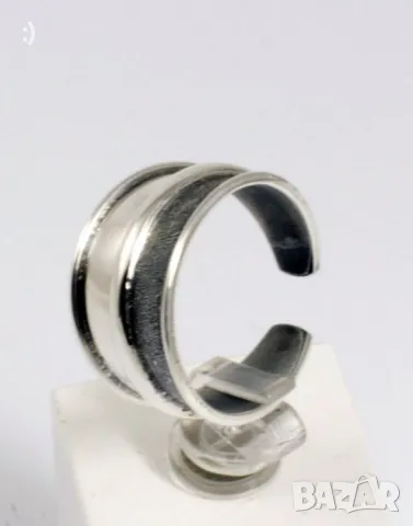 Авторски сребърен пръстен, снимка 2 - Пръстени - 48826923