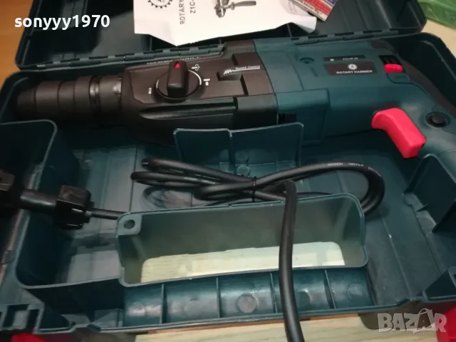 ®ПЕРФОРАТОР SDS С КУФАР-НОВ 2011241720, снимка 3 - Перфоратори - 48041615