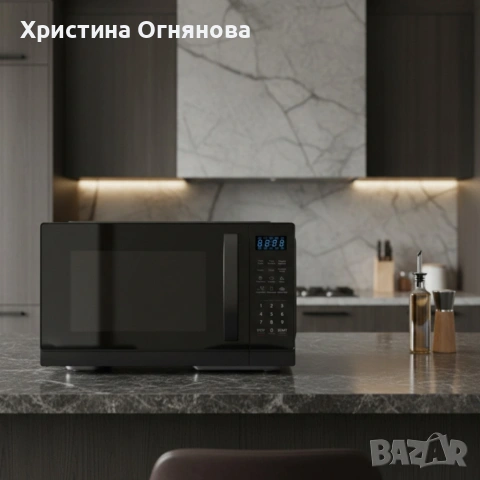 Микровълнова фурна MUHLER MO-7059D 25L, черна, дигитална, снимка 7 - Печки, фурни - 53500432