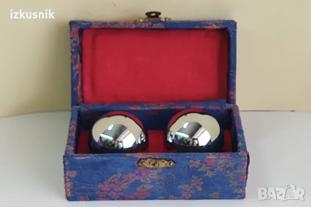 Винтидж стоманени топки Baoding, музикални, снимка 5 - Антикварни и старинни предмети - 49451487