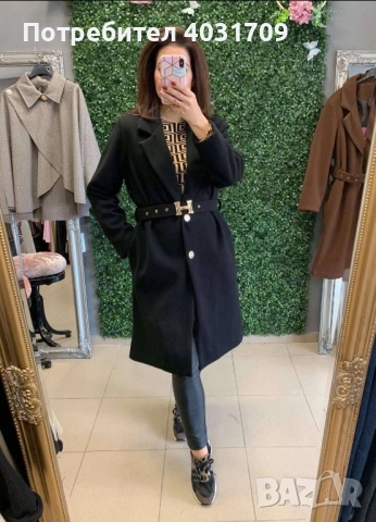 Дамско палто с хастар 