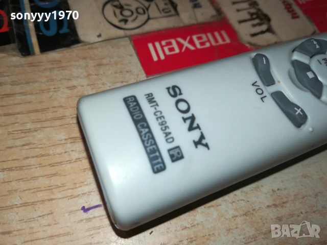 SONY RMT-CE95AD RADIO CASSETTE REMOTE CONTROL-SWISS 3005251207, снимка 7 - Други - 50482472