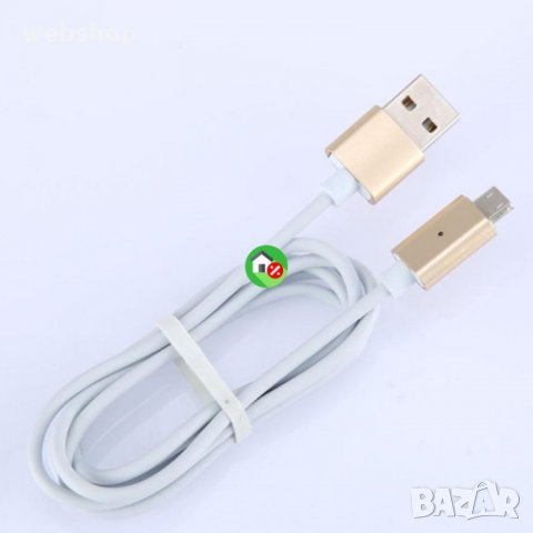 USB Кабел за зареждане 2в1 с магнит Magnetic Cable, снимка 2 - USB кабели - 33885097