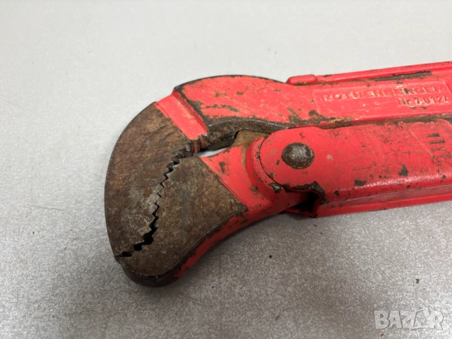 Голям, здрав! Тръбен ключ Rothenberger двураменен с S-челюсти 2 ", 520 мм, 45 °, снимка 8 - Ключове - 53221637