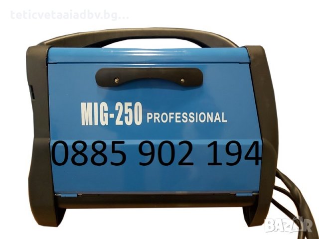 250А МАХ Телоподаващо Инверторно Professional MIG/CO2, снимка 4 - Други машини и части - 31924324