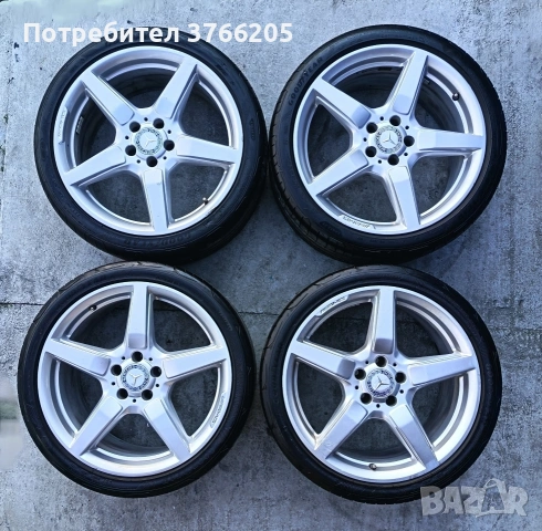 19ки джанти AMG Mercedes 5х112 с летни гуми