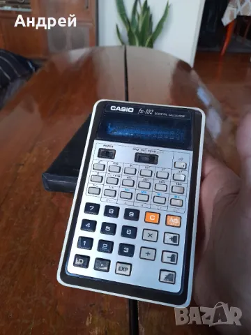 Стар калкулатор Casio FX-102, снимка 3 - Други ценни предмети - 48509893