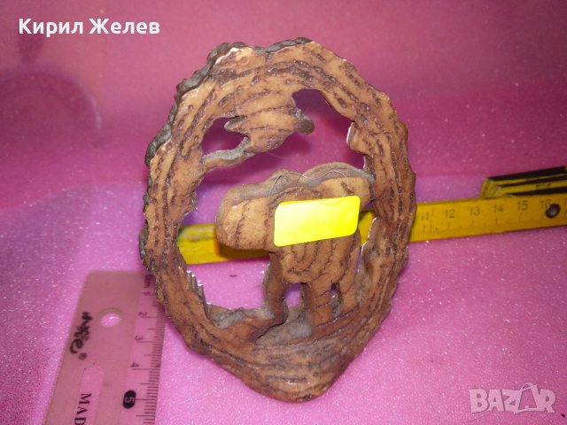 КРАСИВО ДЕКОРАТИВНО СЛОНЧЕ ФИГУРКА от ПОЛИРЕЗИН 38300, снимка 2 - Декорация за дома - 44186563