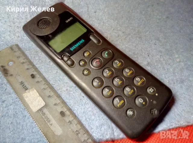 SIEMENS GSM S6 MADE in GERMANY Стар КОЛЕКЦИОНЕРСКИ МОБИЛЕН ТЕЛЕФОН GSM АПАРАТ СИМЕНС 22622, снимка 8 - Siemens - 47614935