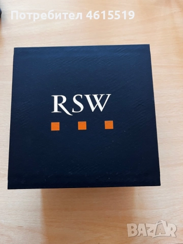 Нов швейцарски кварцов часовник - гривна RSW с диаманти 0,07 карата, снимка 7 - Дамски - 52131556