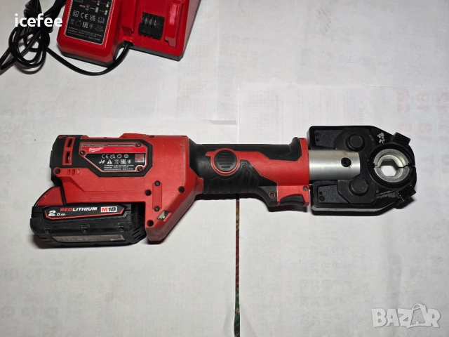 Milwaukee M18HCCT акумулаторна машина за кримпване 18V, снимка 6 - Други машини и части - 53380962