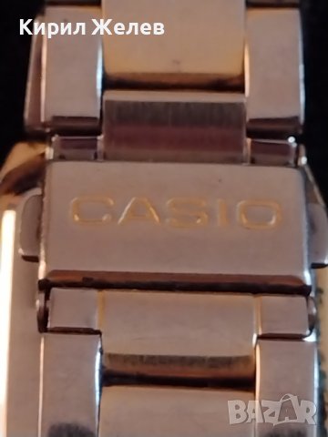 CASIO WATER RESISTANT JAPAN MOVT ЕЛЕГАНТЕН БИЗНЕС МОДЕЛ ДАМСКИ ЧАСОВНИК 27359, снимка 9 - Дамски - 38753260