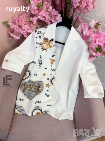 Сако LFS Cool Girl Gold 9776, снимка 2 - Сака - 52838109