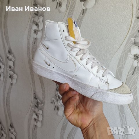 маратонки /кецове Nike Blazer Mid 77 White номер 39 , снимка 9 - Маратонки - 40998756