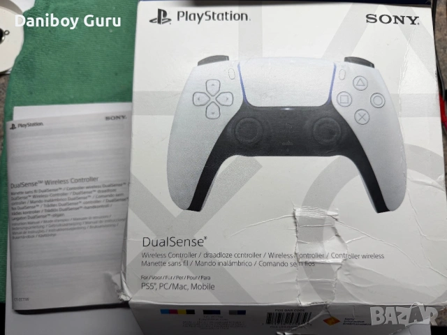 SONY PS5 DUALSENSE Безжичен контролер Sony DualSense Джойстик пс5, снимка 6 - PlayStation конзоли - 53517741