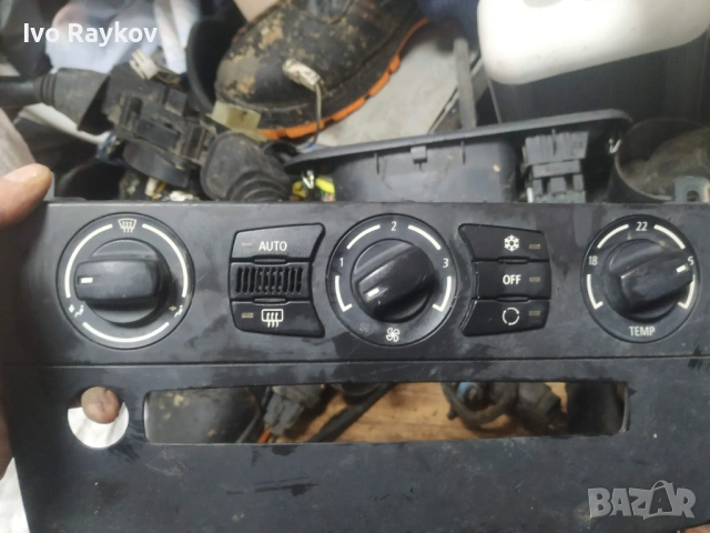 Панел климатик BMW 5 Series (E60,E61) 2003-2010 , 64119122396-01 , снимка 2 - Части - 53575770