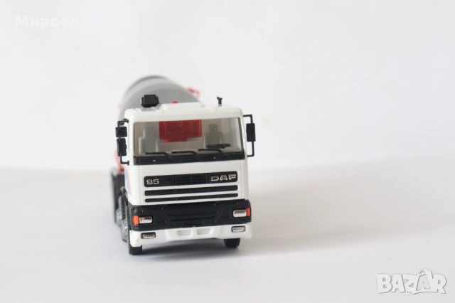 HERPA H0 1/87 DAF 95 БЕТОНОВОЗ МИКСЕР КАМИОН МОДЕЛ, снимка 3 - Колекции - 53655099