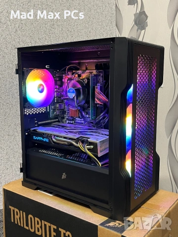 Геймърски компютър i5 6400/ RX 580/ Ram 16GB/ SSD 120GB+500GB, снимка 5 - Геймърски - 53686530