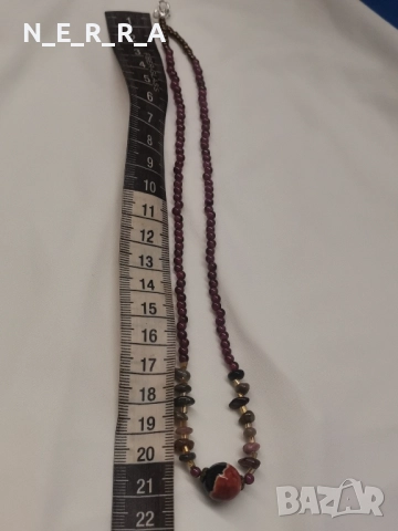Колие от естествени камъни, снимка 5 - Колиета, медальони, синджири - 52089586