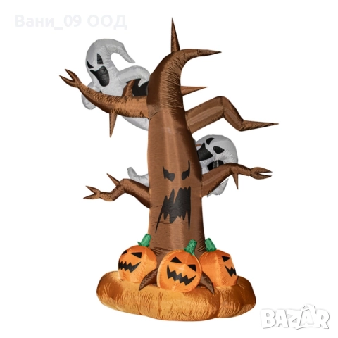 280см! Огромна надуваема Хелоуин фигура