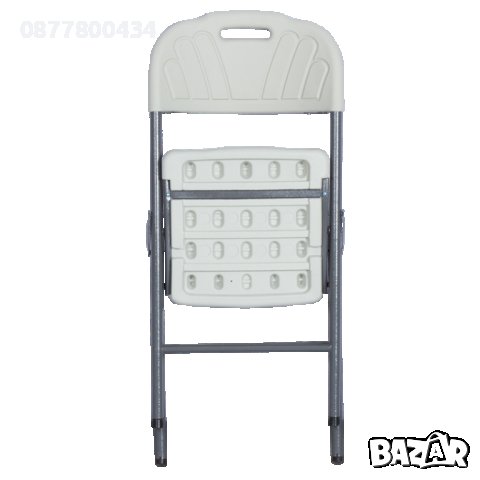 Посетителски сгъваем стол с HDPE (полиетилен с висока плътност)