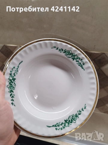 Три бели порцеланови сервиза за хранене, снимка 3 - Сервизи - 52593090