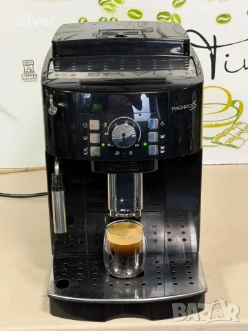 Кафемашина кафе автомат delonghi magnifica S с гаранция, снимка 6 - Кафемашини - 55747021