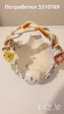 Декоративни порцеланови кошнички/бонбониери и захарници., снимка 5 - Декорация за дома - 52595403