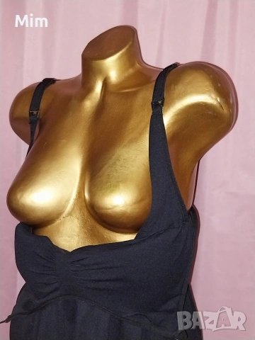 ilove SIA L Черна безшевна рокля , снимка 6 - Рокли - 53577893