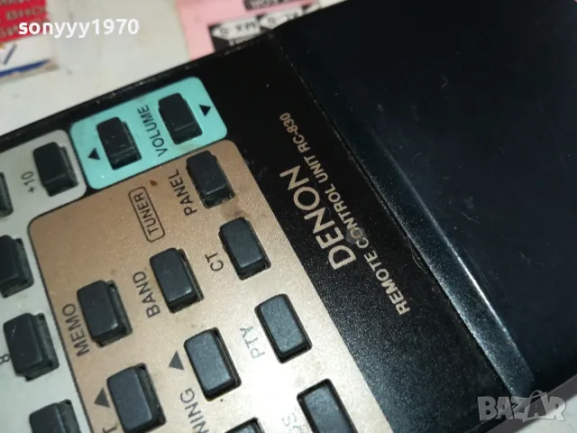 DENON RC-830 ORIGINAL AUDIO REMOTE-ВНОС SWISS 2601251500, снимка 5 - Други - 48835025